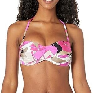 Trina Turk‎ Lynx Bandeau Bikini Top